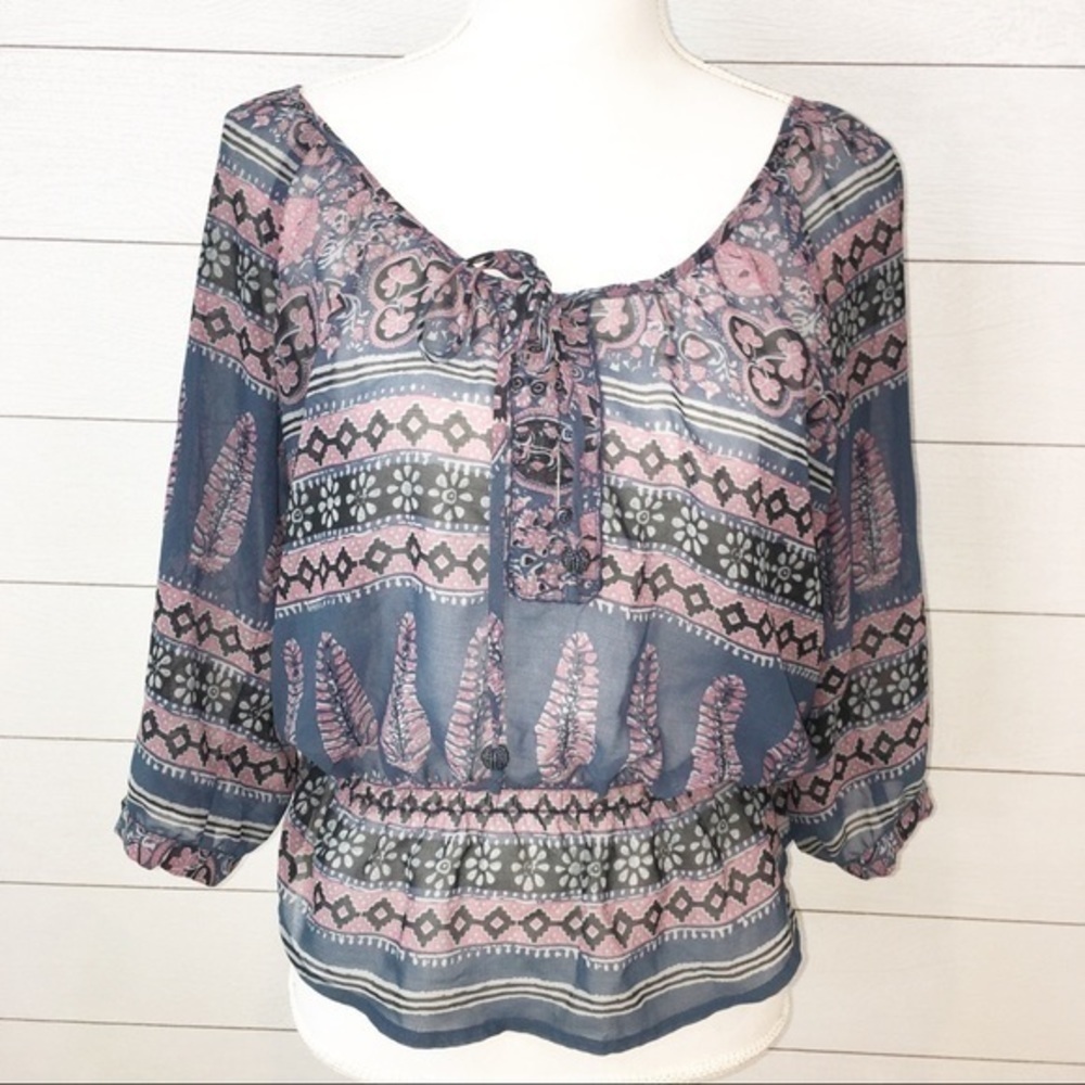 AEO Peasant Blouse